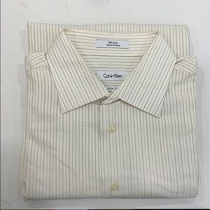 Calvin Klein Long Sleeve Dress Shirt EUC